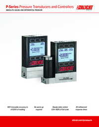 Thumbnail of document Brochure - PCD Series Dual Valve Pressure Controller
